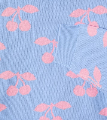 Lapis jacquard cotton sweater | Konges Sløjd