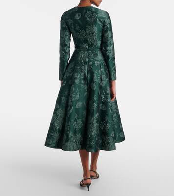 Abito midi Capucine in cloqué | Emilia Wickstead