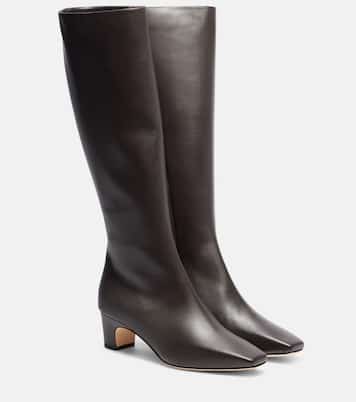Ofara leather knee-high boots | Manolo Blahnik