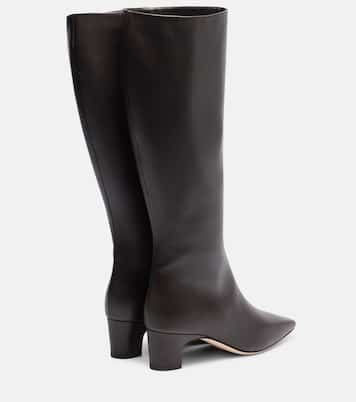 Ofara leather knee-high boots | Manolo Blahnik