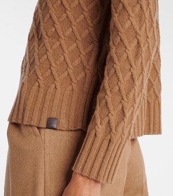 بلوفر من وبر الجمل بياقة عالية  | Max Mara