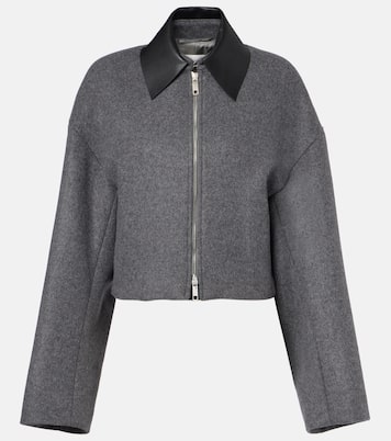 جاكيت كروب من الصوف الخام Vacuo | Sportmax