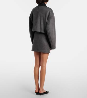 جاكيت كروب من الصوف الخام Vacuo | Sportmax