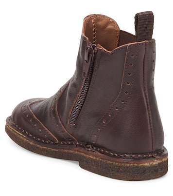 Perforated leather boots | PèPè