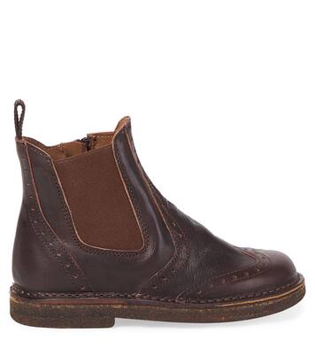 Perforated leather boots | PèPè