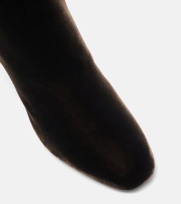 Bottines Very Bow 85 en velours | Aquazzura