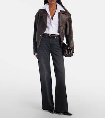 Lotta 하이라이즈 와이드 진 | 7 For All Mankind