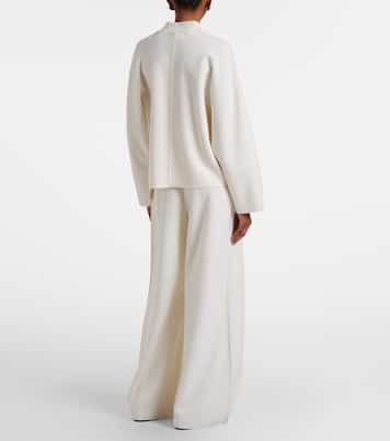 Weite Hose Bora aus Schurwolle | Max Mara