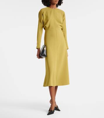 Dolman cady midi dress | Victoria Beckham