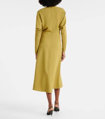 Dolman cady midi dress | Victoria Beckham