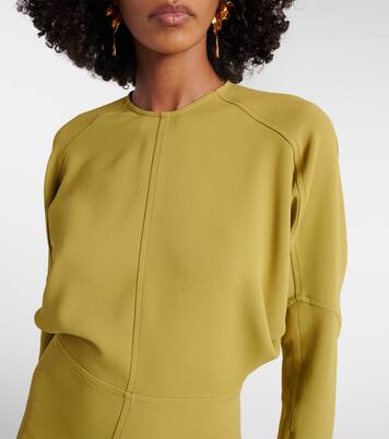 Dolman cady midi dress | Victoria Beckham