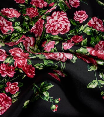 Pañuelo de seda floral | Dolce&Gabbana