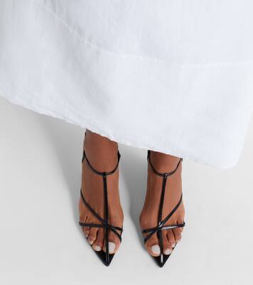 Cage leather sandals | Jil Sander