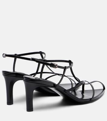Cage leather sandals | Jil Sander
