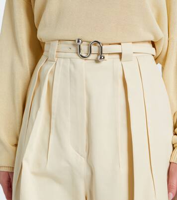 بنطلون واسع من القطن الغبردين Idoneo | Sportmax