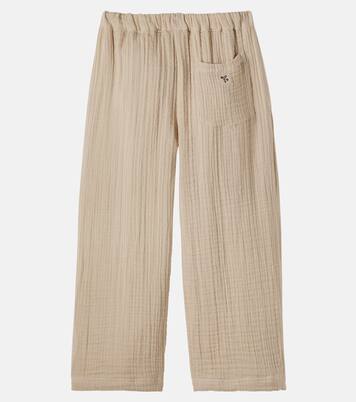 Sasha cotton pants | Wheat
