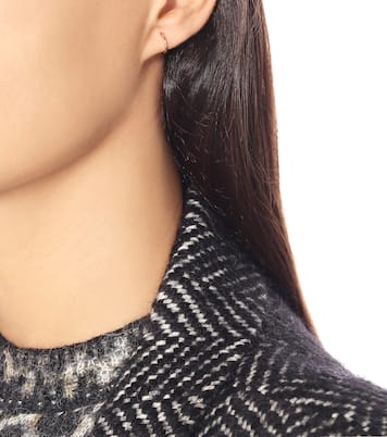 Clicker 14kt gold single earring | Maria Tash