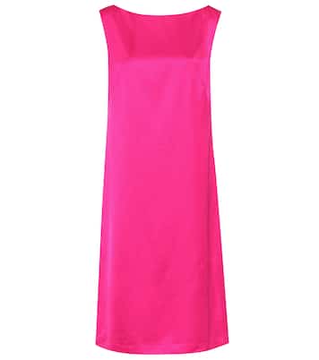 Satin midi dress | Dries Van Noten