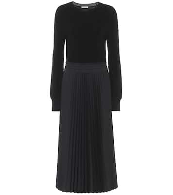 Wool midi dress | Moncler