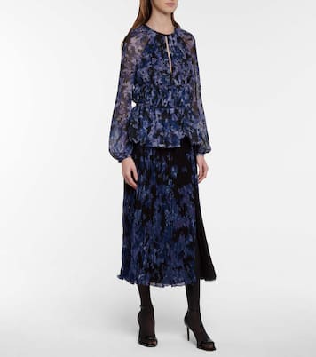 Kemmaren high-rise midi skirt | Altuzarra