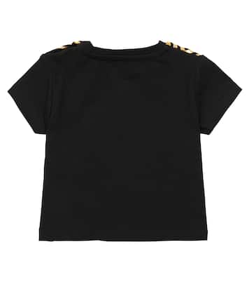 Bebé - camiseta en mezcla de algodón | Versace Kids