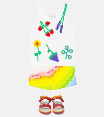 Printed denim shorts | Stella McCartney Kids