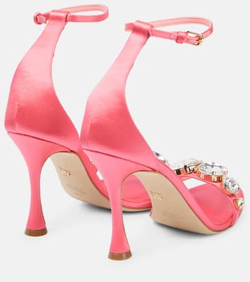 Diamond Clash embellished sandals | Giambattista Valli