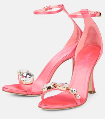 Diamond Clash embellished sandals | Giambattista Valli
