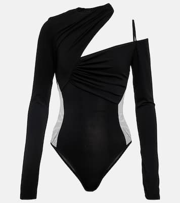 Asymmetrischer Body aus Tüll | Nensi Dojaka