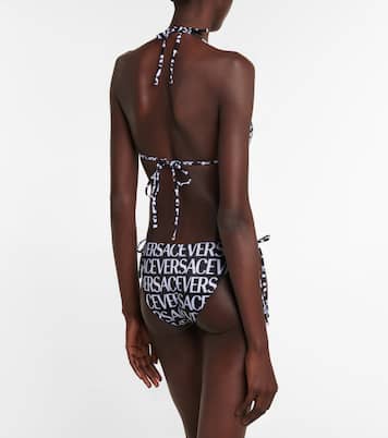 Slip bikini con logo | Versace