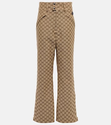 GG cotton canvas flared pants | Gucci