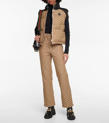 GG cotton canvas flared pants | Gucci