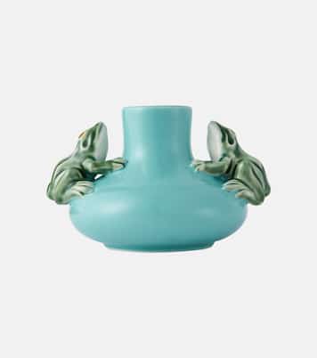 Medium ceramic vase | Bordallo Pinheiro