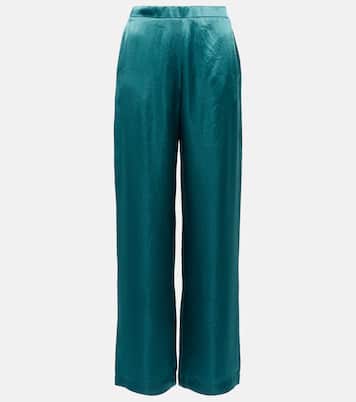 Pantalones anchos Fischio de tiro alto | Max Mara