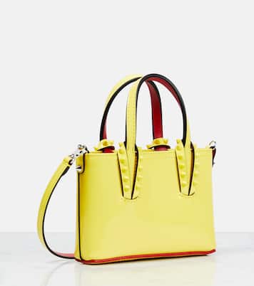 Cabata patent leather tote bag | Christian Louboutin