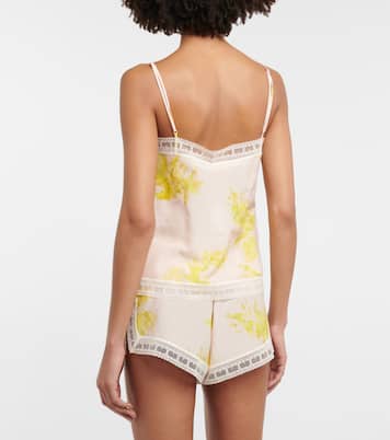 Odorante cotton and silk camisole | Eres