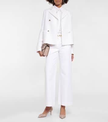 VLogo leather pumps | Valentino Garavani