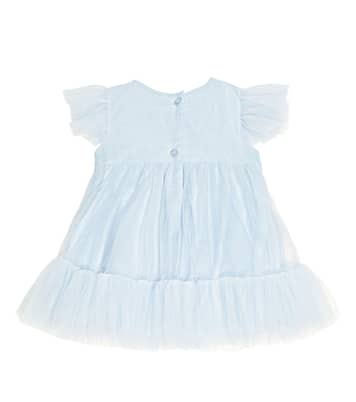 Baby Bebé Blue Orchid tulle dress | Tutu Du Monde