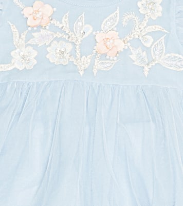 Baby Bebé Blue Orchid tulle dress | Tutu Du Monde