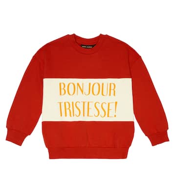 Printed cotton jersey sweatshirt | Mini Rodini