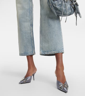 BB satin mules | Balenciaga