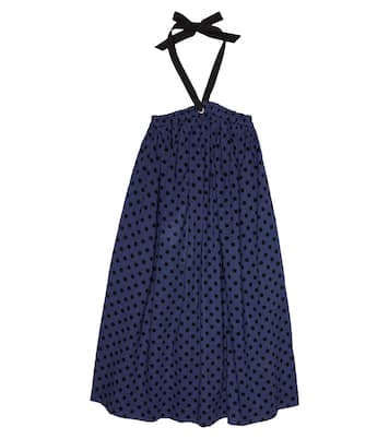 Miniabito Agave in cotone a pois | Caramel