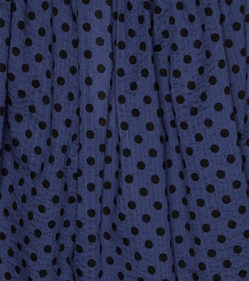 Miniabito Agave in cotone a pois | Caramel