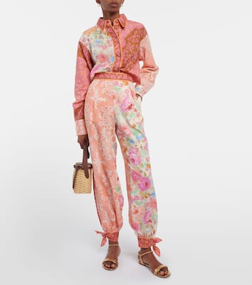 Pantalon de survêtement Raie en coton | Zimmermann