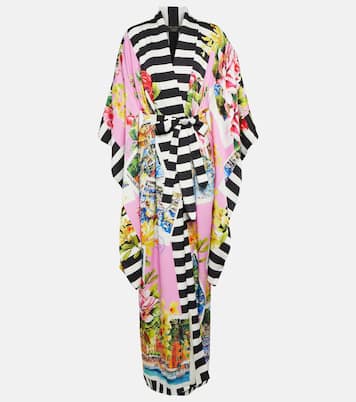 Portofino printed silk-blend kimono | Dolce&Gabbana