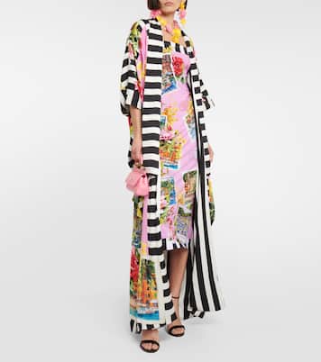 Portofino printed silk-blend kimono | Dolce&Gabbana