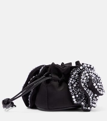 Floral-appliqué shoulder bag | Magda Butrym