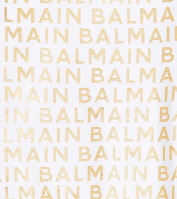 Sudadera de algodón con logo | Balmain Kids