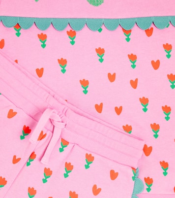 Printed sweatshirt and sweatpants set | Stella McCartney Kids