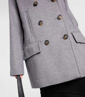 Martora oversized virgin wool peacoat | Sportmax